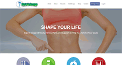 Desktop Screenshot of nutrishape.com